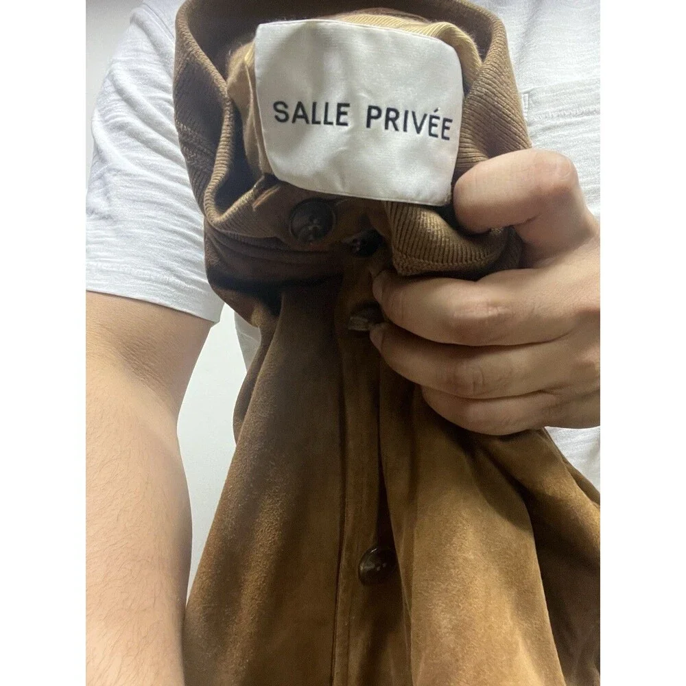 Salle Privee Suede Bomber Jacket